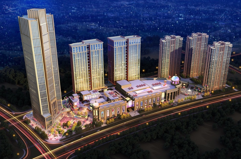 宜昌月星國際城項目B3、B4#綜合樓