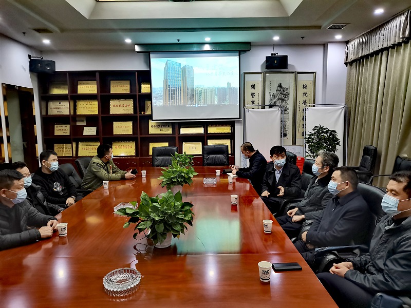 副區(qū)長(zhǎng)劉輝蒞臨我司走訪調(diào)研